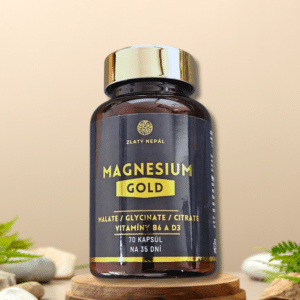 Magnézium GOLD 400mg B6+D3 70 kapsúl 1 balenie